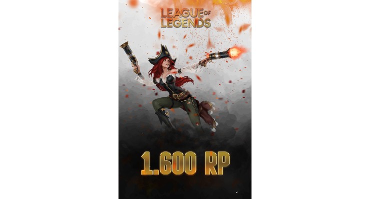 League Of Legends 1600 Rp Tr