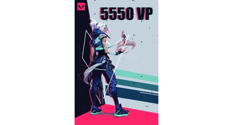 5550 VP Valorant Points TR