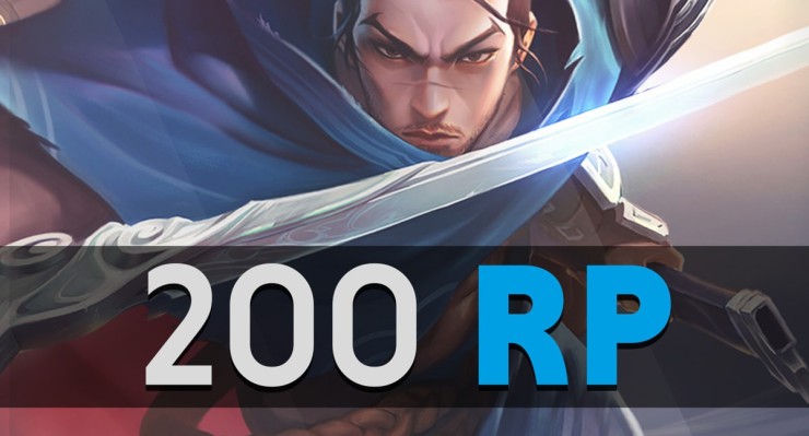 League Of Legends Lol 200 Rp