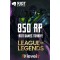 League of Legends 850 RP - LOL