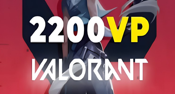 2200 VP Valorant Points