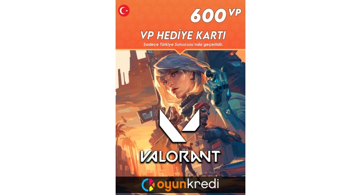 600 Valorant Points TR