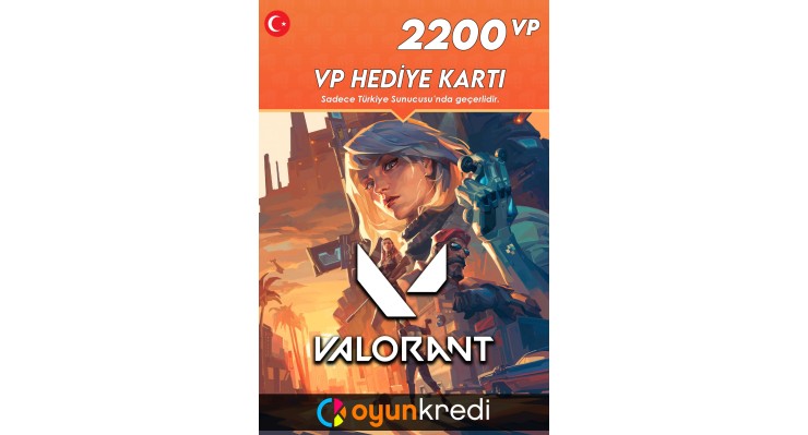 2200 Valorant Points TR