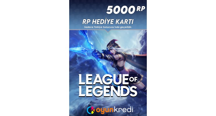 League Of Legends 5000 Rp Tr