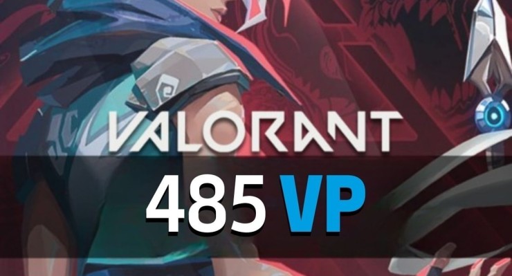 Valorant Points 485 Vp Tr