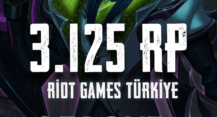 League Of Legends 3125 RP LOL