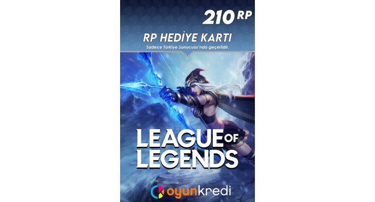 League Of Legends 210 Rp Tr