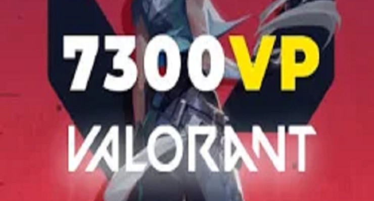 7300 VP Valorant Points