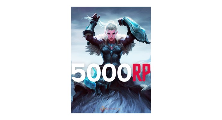 League Of Legends 5000 Riot Points (RP) Tr