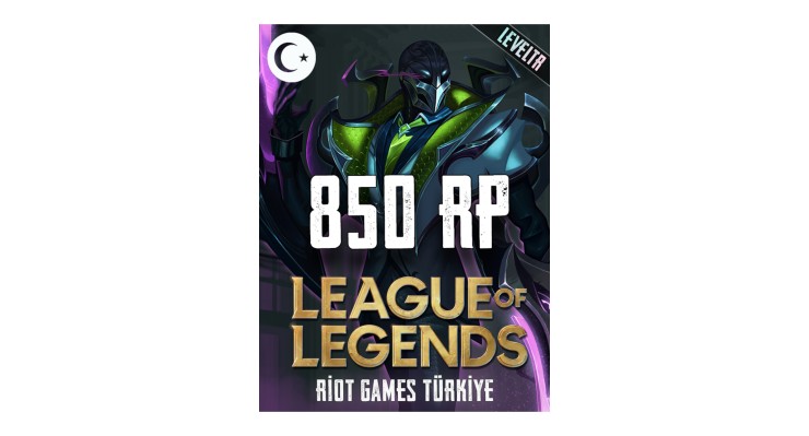 League of Legends 850 RP - Riot Games - LOL